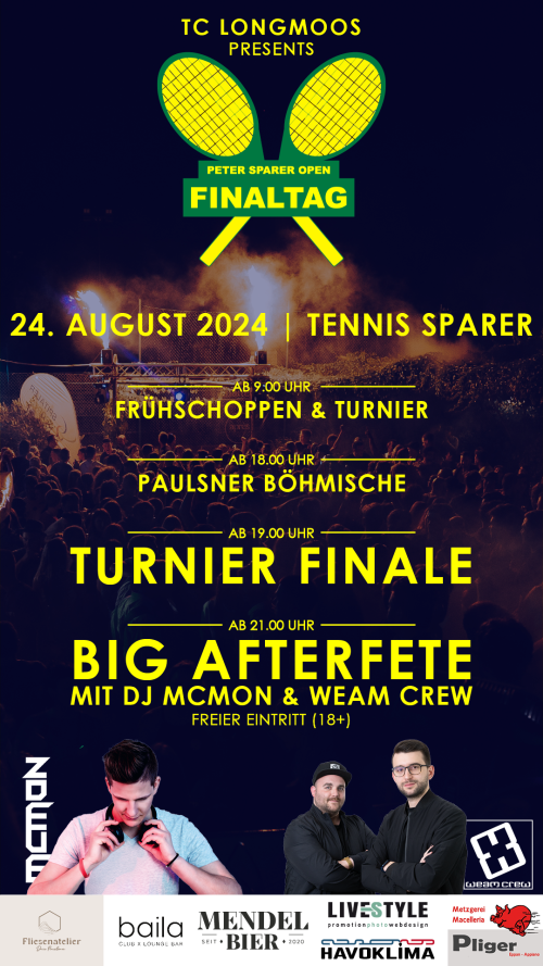 4. Peter Sparer OPEN - After PARTY
