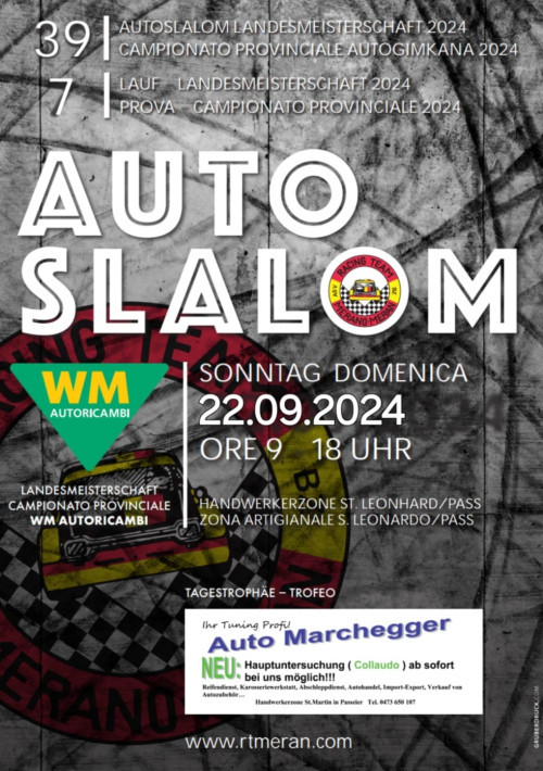 Autoslalom Landesmeisterschaft 2024