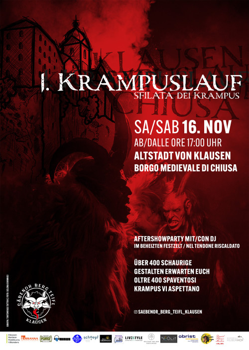 1. Krampuslauf der Säbenor Berg Teifl