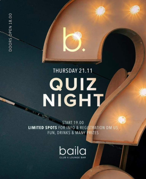 baila - QUIZ NIGHT 